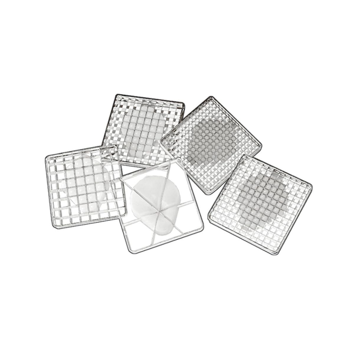 Tellier C010 Kit Blade and Pusher for D463 Potato Chipper, 10 mm x 10 mm