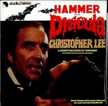 Christopher Lee Hammer Presents Dracula 1974 UK vinyl LP TWOA5001