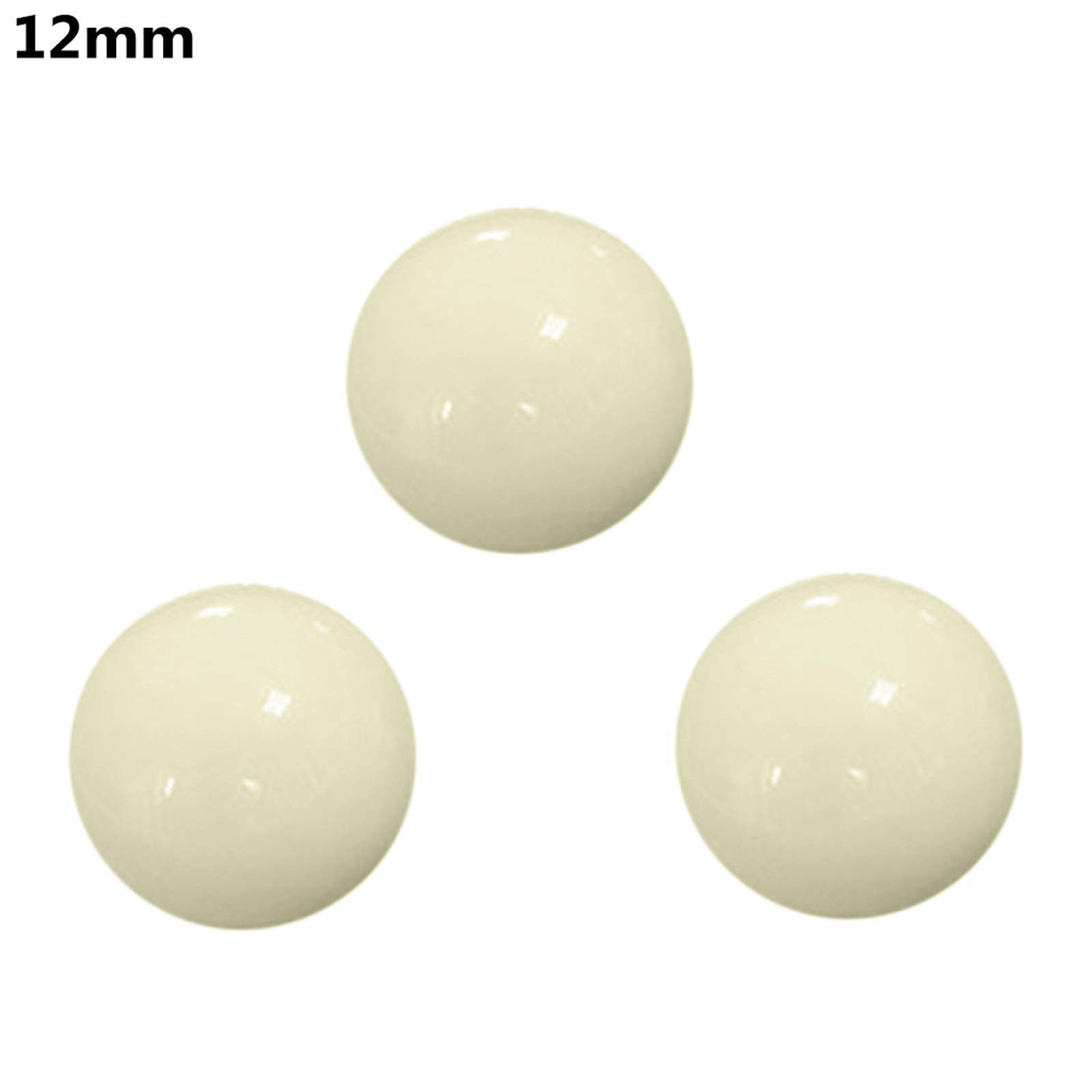 3pcs Boule De Roulette Russe Casino Roulette Jeu Boule De Remplacement Boule De Résine