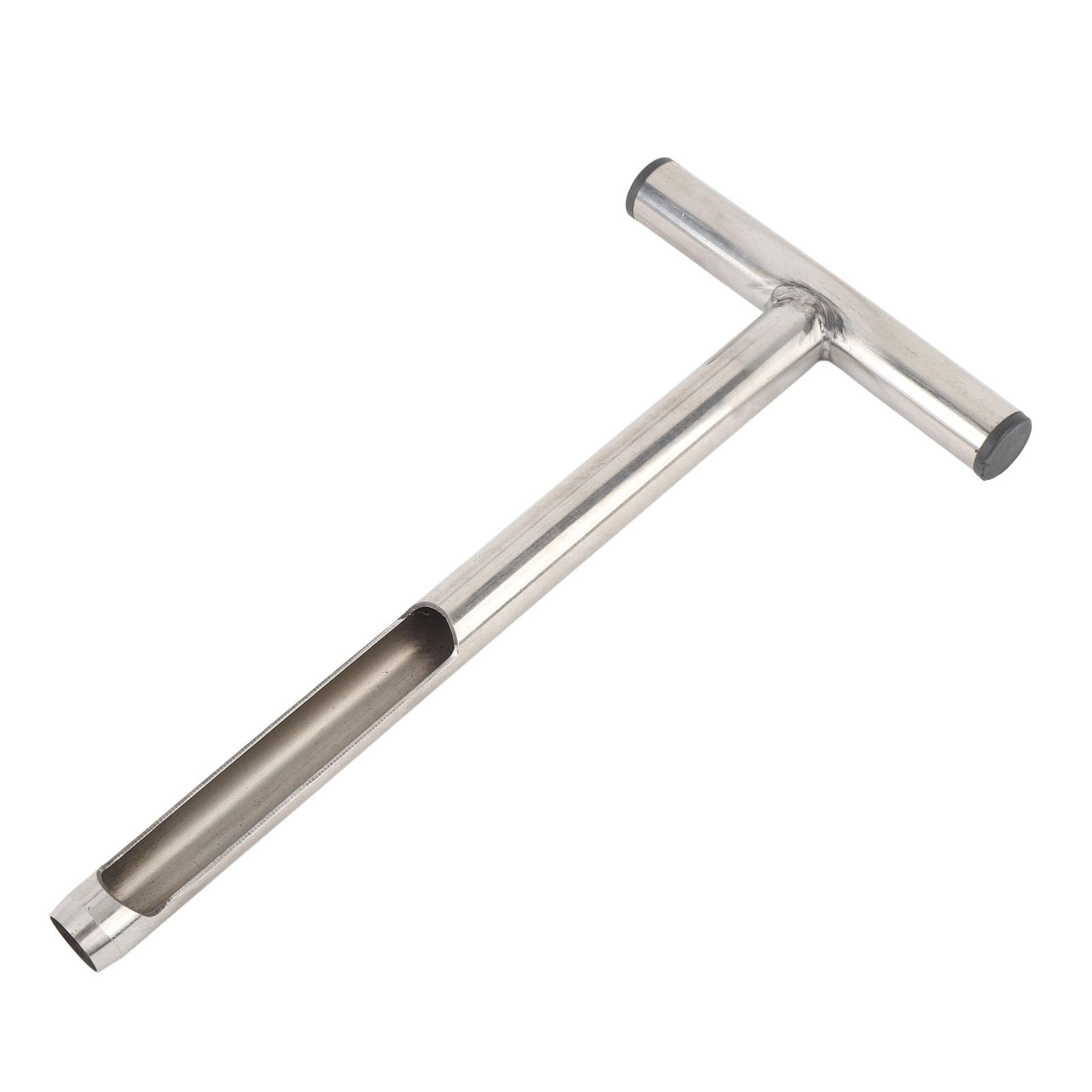 HEEPDD Sonda de Suelo Sonda de la Sonda del Suelo 12 Pulgadas Muestreador de Suelo de Acero Inoxidable T Manejan Durabilidad Larga Sonda de Muestra de Suelo Portátil para Jardín para