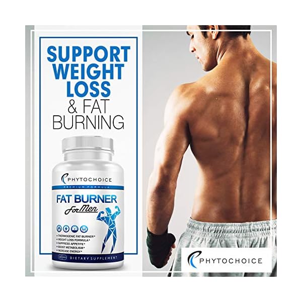 PHYTOCHOICE Thermogenic Weight Loss Diet Pills That Work Fast for Men and Women-Natural Appetite Suppressant-Belly Fat Burner-Carb Blocker-Enhance Exercise Energy to Lose Weight Fast