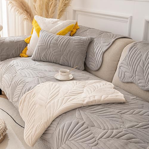 Housse de canapé en peluche douce et durable contre les griffures de chat - 2