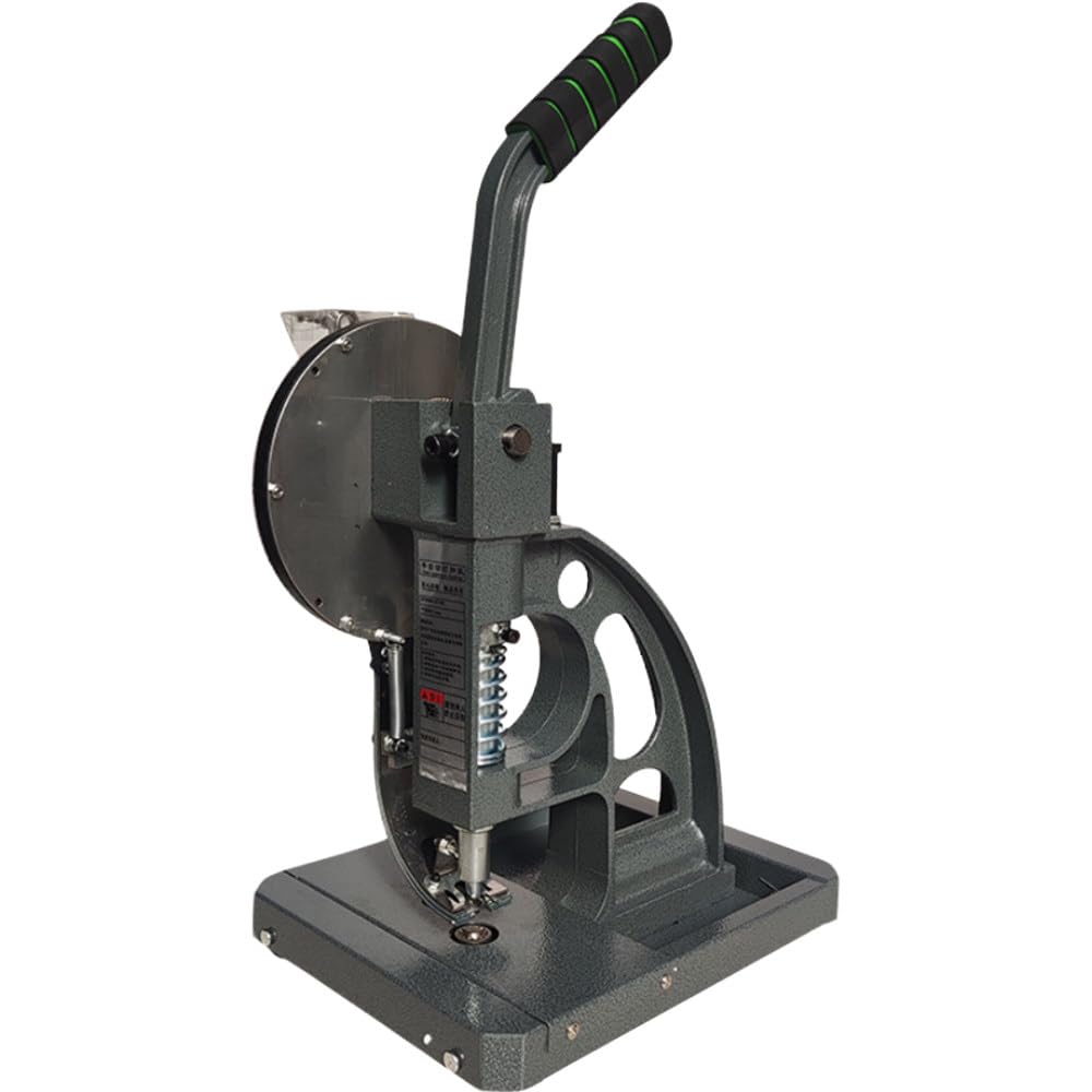Máquina de ojales para ojales, prensa perforadora semiautomática para pancartas, banderas, PVC, tiendas de campaña, carteles, ajuste preciso, alimentación automática de ojales, 6 mm