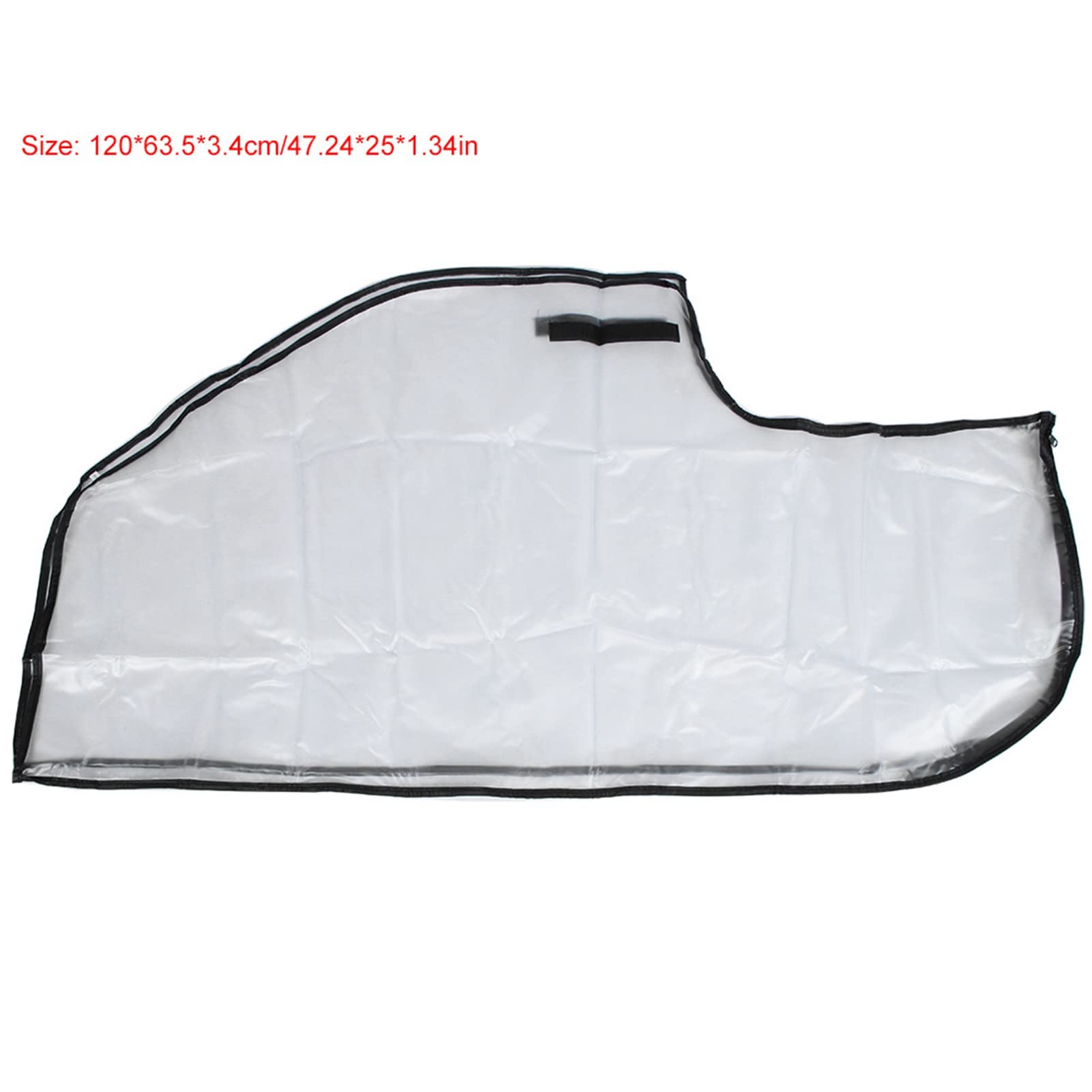 KENANLAN Copertura per Sacca da Golf,Copertura Antipioggia Per Borsa Da Golf,PVC Universale Copertura Trasparente Con Cerniera Per Borsa Da Golf Per Borse Da Golf Carrelli Carrelli Da Golf