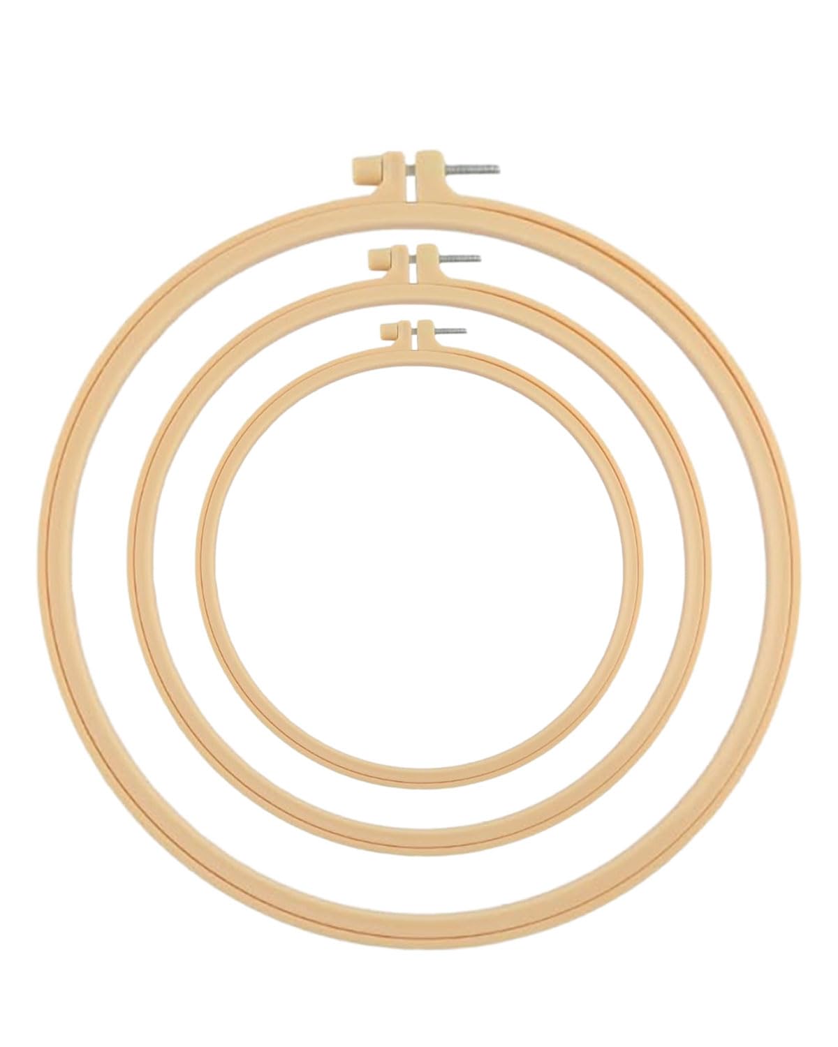 Accessoire Couture Artisanat 12 Pack Bamboo Circle Cross Crost Cercers, 13 Cm Cadres De Accessoire Broderie Accessoire Couture Artisanat 12 Pack Bamboo Circle Cross Crost Cercers, 13 Cm Cadres De Accessoire Broderie