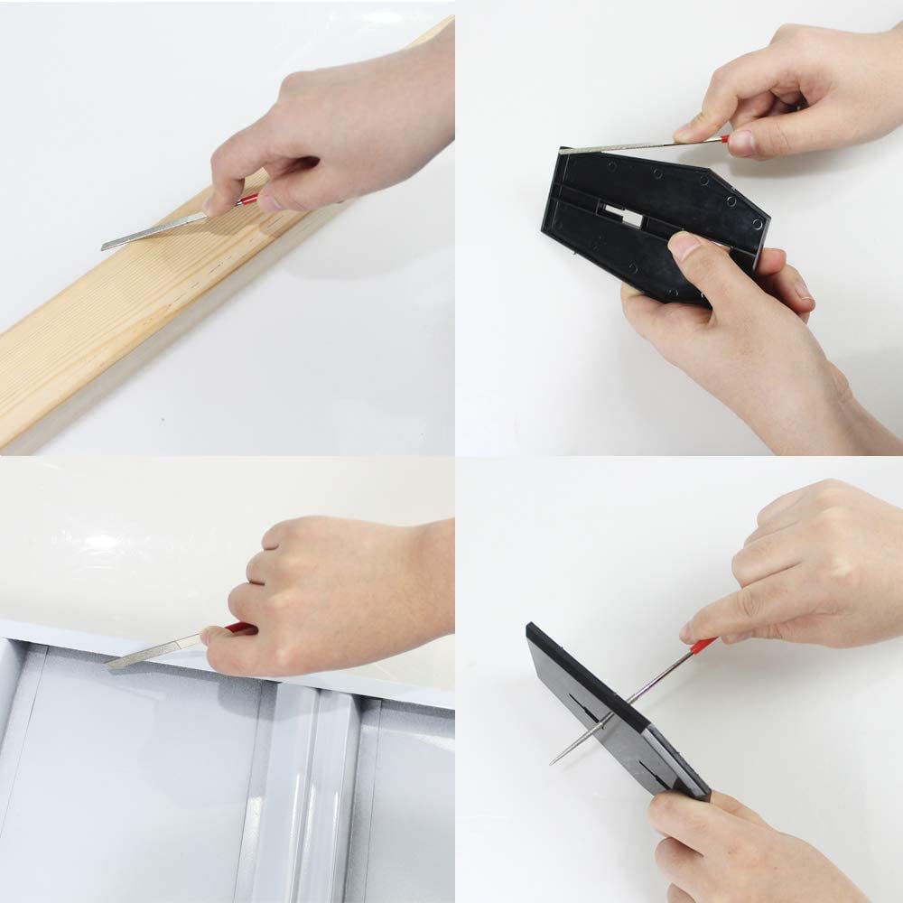 ikis Soft-Grip Diamond File Set -5-Piece / Professional Quality