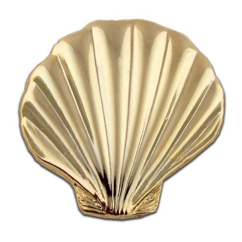 Image of Beach & Ocean Lapel Pins - Gold & Silver Sea Life, Nautical & Tropical Designs