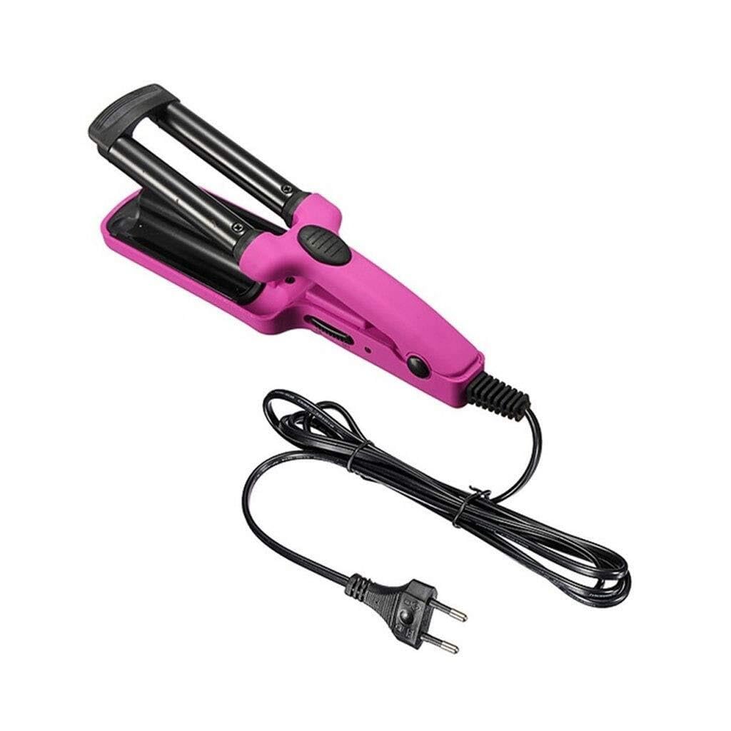 3-Barrel Ceramic Hair Curler Crimper Curling Iron Tong Waving Wand Roller Beauty Personal Care Appliance Salon Tools Color