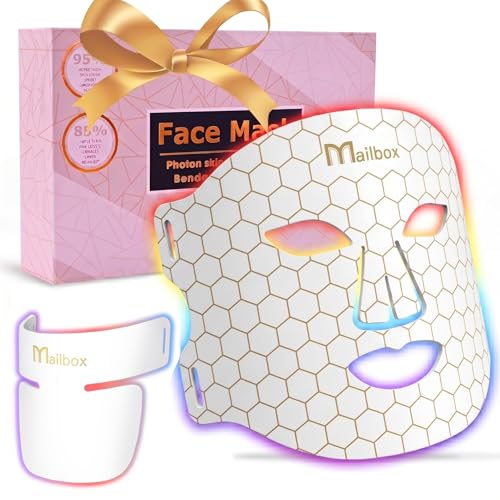 Red Light Therapy for Face Mask 4-Color LED