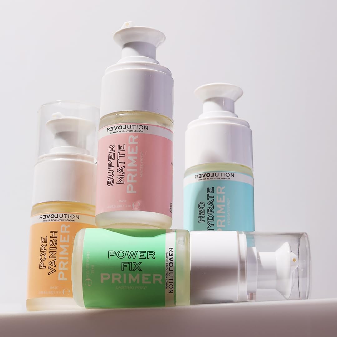 Makeup Revolution Super matte Primer, Transparent 4