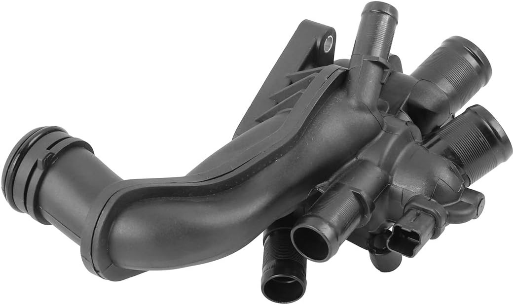 X AUTOHAUX Car Auto Thermostat Housing 11537534521 V75345218007 for Mini for Peugeot
