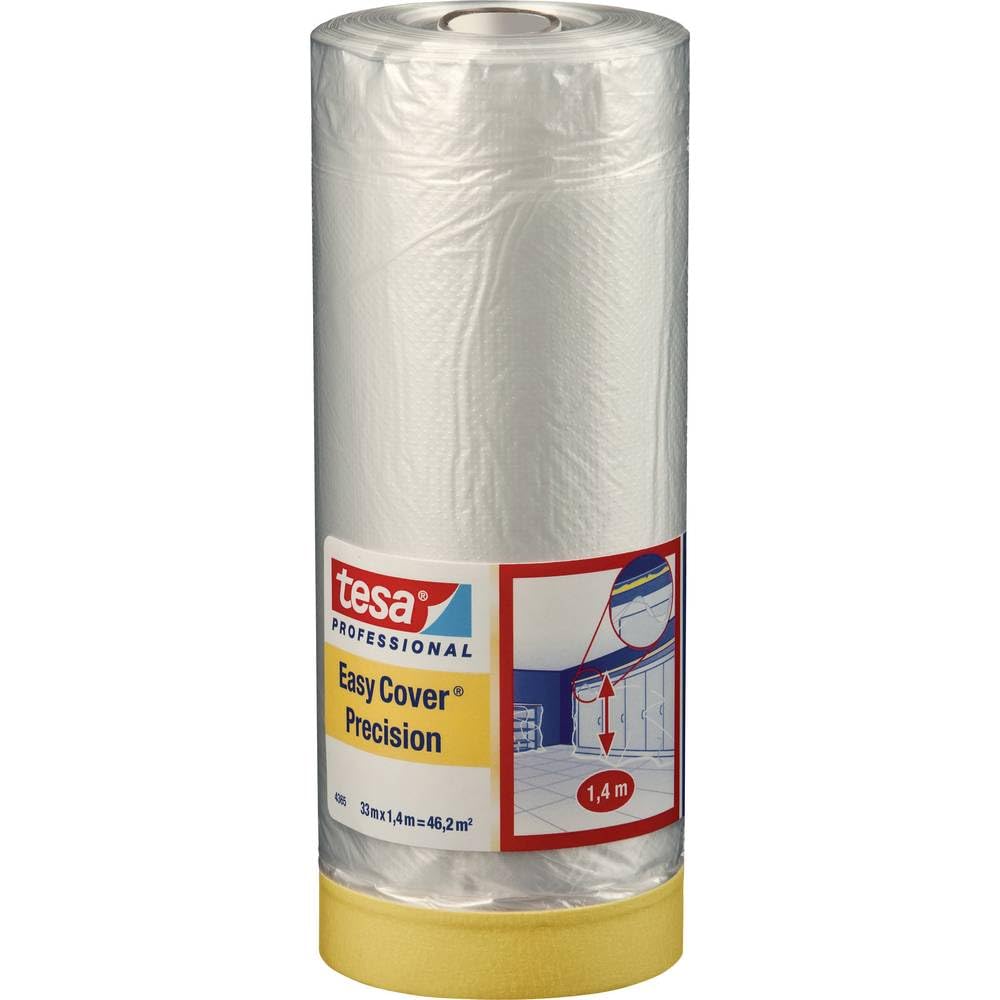 Tesa 04365-00000-01 Easy Cover® 4365 Transparent 14m x 55cm Paint ...