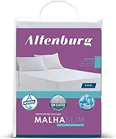 Protetor de Colchão Malha Slim Casal Altenburg Branco Casal Tecido