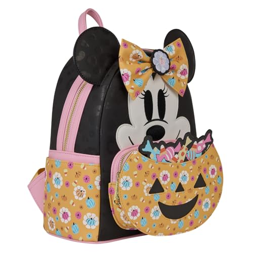 Loungefly Disney Minnie Mouse Pumpkin Mini Backpack4