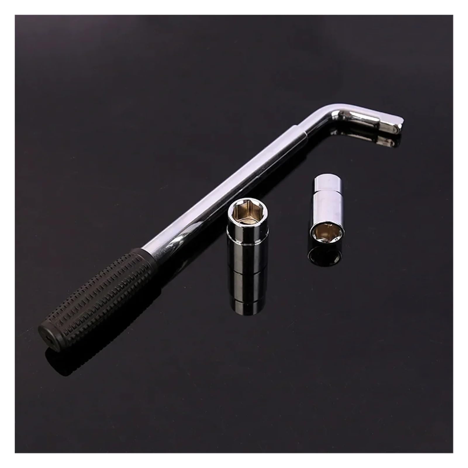 Teleskop-Radmutternschlüssel, Radmutternschlüssel mit Steckschlüssel, Autoreparaturwerkzeug, 17/19, 21/23 mm, Werkzeug for Ersetzen von Fahrzeugteilen