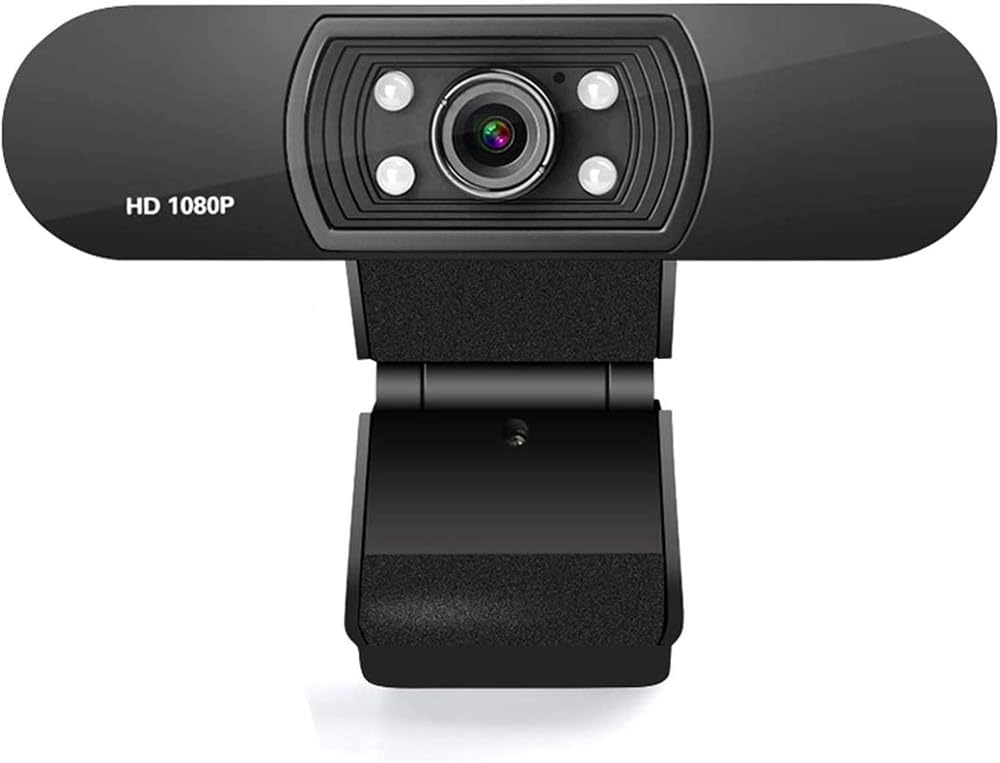 Oriflame 1080P Webcam with Microphone, Web Camera Full HD 1080P, for PC Laptop Desktop Video Calling, Conferencing, Compatible with Windows 10, 8, 7, XP and Mac OS X