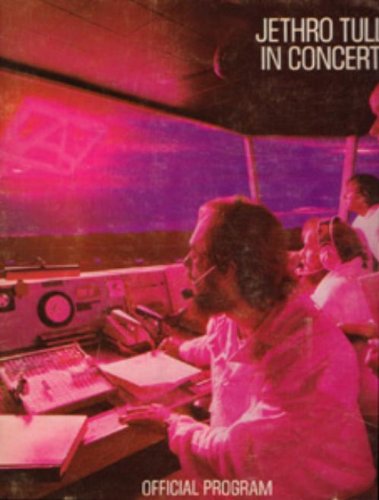 Jethro Tull 1980 A Tour Concert Program Book Programme