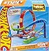 Hot Wheels Toy Car Track Set, Action Loop Cyclone Challenge, 18-in Tall, 2 Ways to Play & Easy Storage, with 1:64 Scale Vehicle