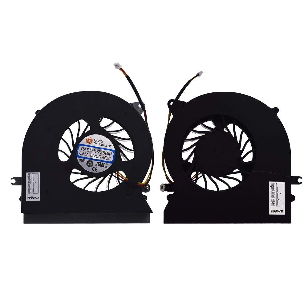 Ventilateur Fan d'ordinateur Portable Compatible Avec MSI GT72 GT72S GT72VR