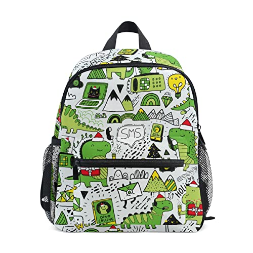 Sac à dos de vacances pour enfants dinosaures joli sac maternelle avec poches
