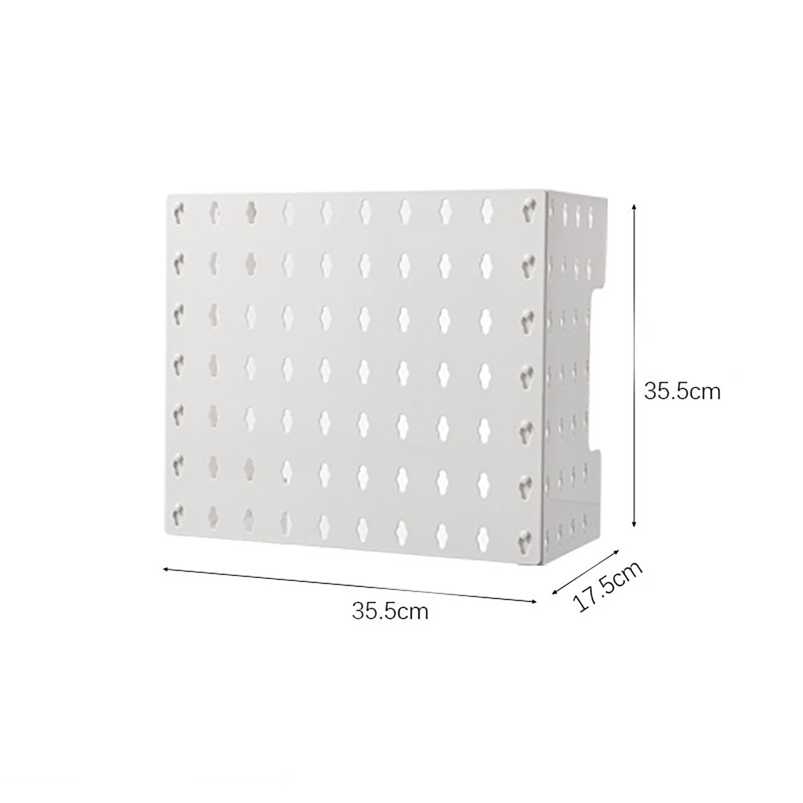 Copertura Per Tubo Scaldabagno A Gas - Organizer Con Pannello Forato, Taglia L - Foto 8