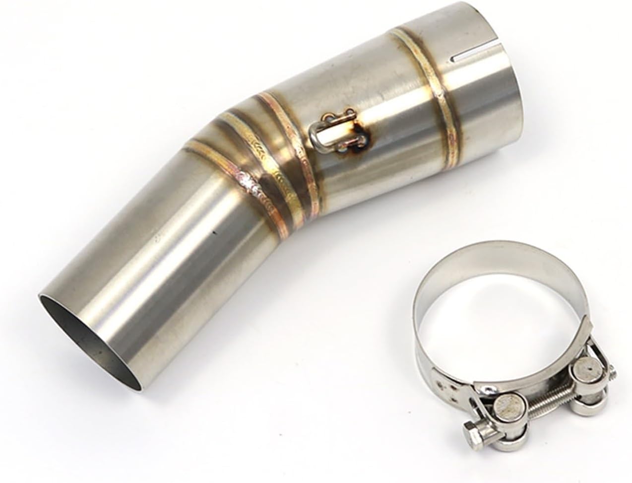 Motorcycle Tailpipe for BMW for F650Gs for F700Gs for F800Gs for F800Gs for Adv 51Mm Motorcycle Exhaust Muffler Middle Link Pipe