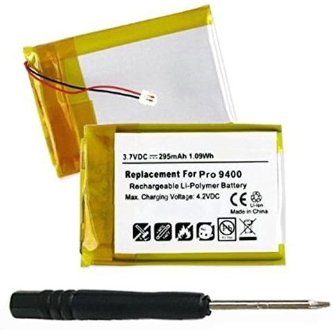 MPF Products 295mAh 14192-00, AHB412434PJ Battery Replacement Compatible with Jabra Pro 9400, Pro 9450, Pro 9460, Pro 9465, 9465 Duo, Pro 9470 Wireless Headsets Cover