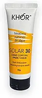 Protetor Solar Natural FPS30/UVA17 KHOR - 50g