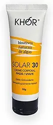 Protetor Solar Natural FPS30/UVA17 KHOR - 50g