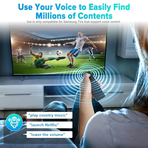Image of BN59-01266A BN59-01241A RMCSPM1AP1 BN59-01292A Replaced Voice Remote fit for Samsung Smart TV UN65MU6500FXZA