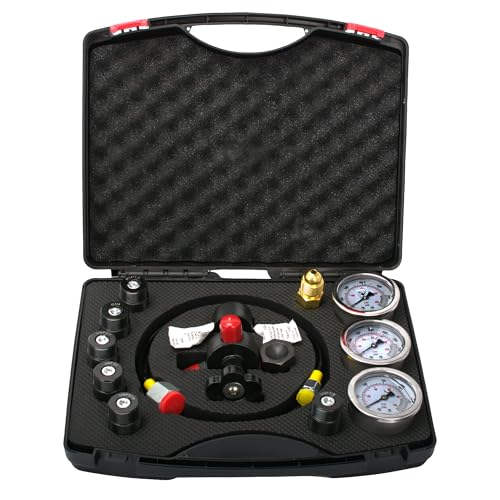 Image of Hydraulic Nitrogen Accumulator Charging Kit, Nitrogen Shock Fill Pressure Test Set