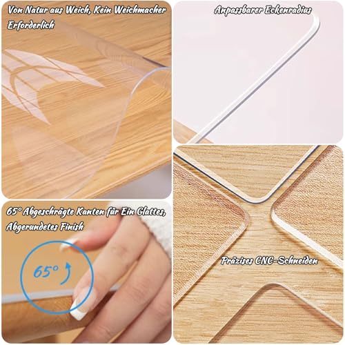 Tapis durable résistant à la chaleur et aux rayures pour table - 6