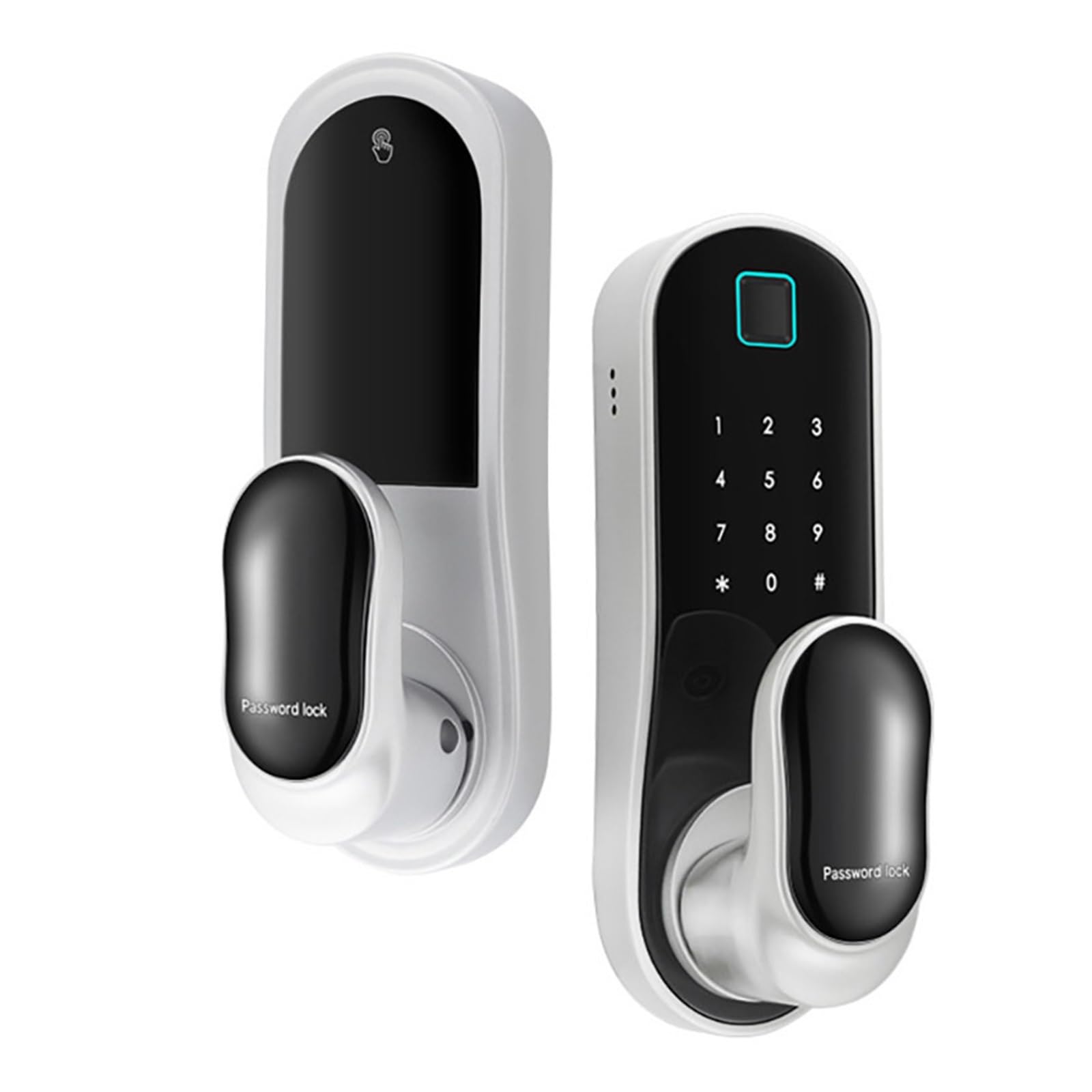 DIGNIFE Smart Door Lock, Indoor Door Fingerprint Lock Room Smart Lock for Rental House Homestay Office(Nero)