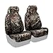 Coverking Front 50/50 Bucket Custom Fit Seat Cover for Select Nissan Pathfinder Models - Neosupreme (Mossy Oak Break Up Infinity Camo Solid)