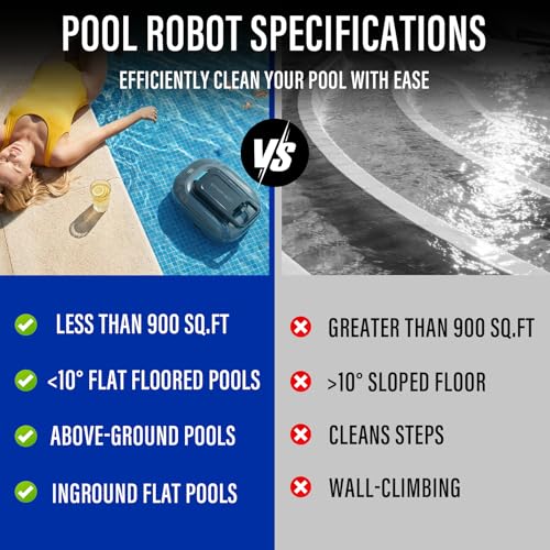 Automatic Pool Cleaner Vacuum