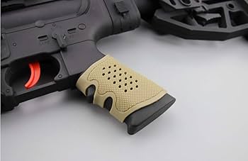 モデルガン　ガスガン　グリップ Amazon.co.jp: 汎用グリップカバー タン モデルガン/エアガン