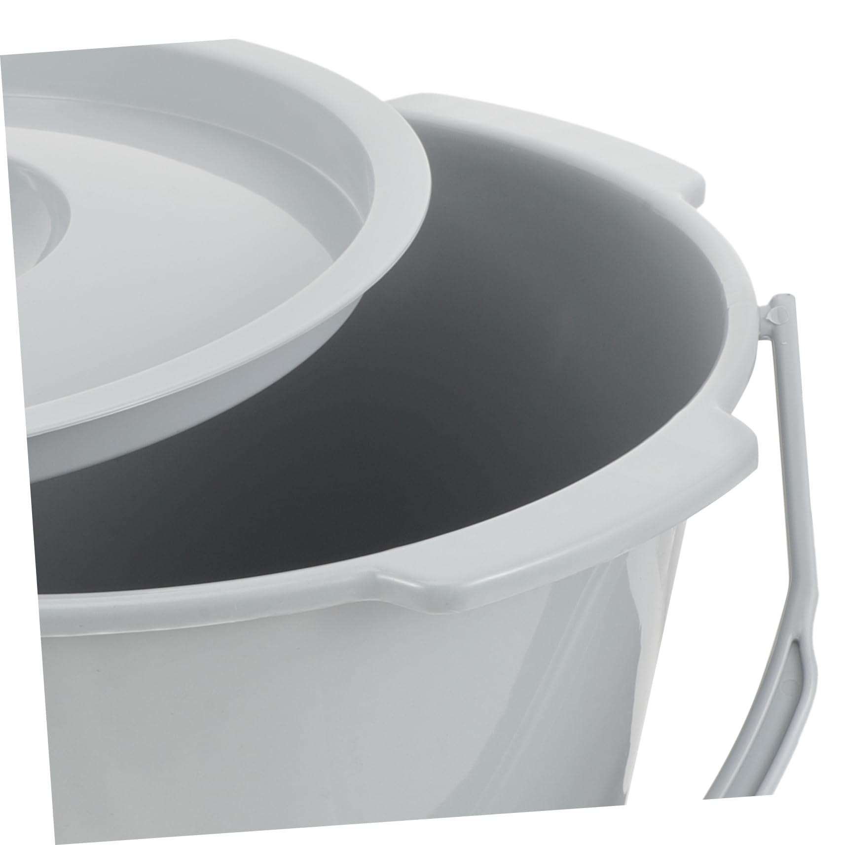 Healeved Pot De Chambre Adulte avec Couvercle Et Poignée Urinoir Portable De Nuit en Plastique Compact pour Personnes Âgées Et Aide À La Mobilité