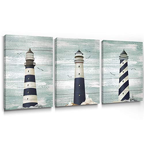 Adecuado Nautical Canvas Wall Art