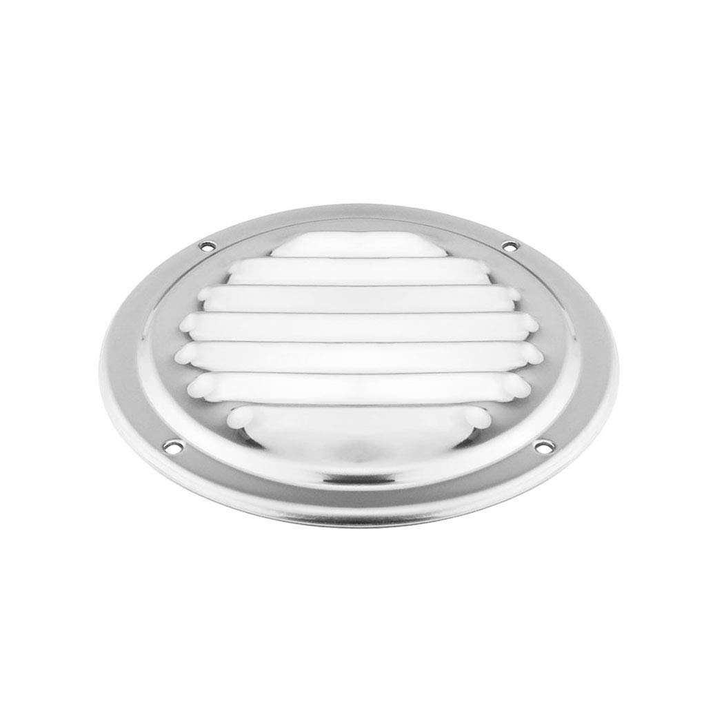 ATORSE® 5Inch Air Vent Louver Grille Cover Adjustable Exhaust Vent Stainless Steel