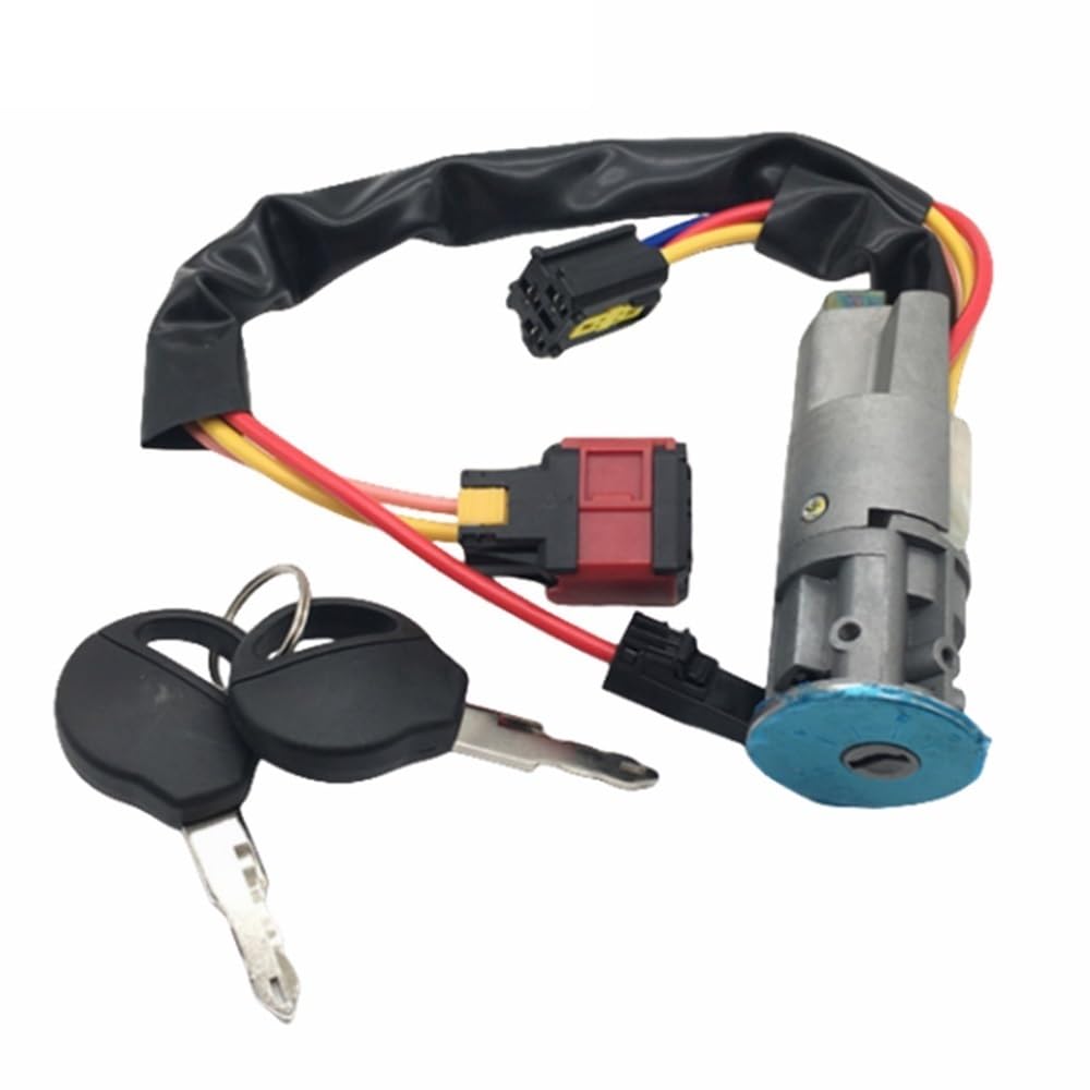 Hzsmyxgs One Color Car Lock Barrel 4162P0 Compatible With Citroen For Xsara 1998-2004 Car Ignition Lock Cylinder Barrel