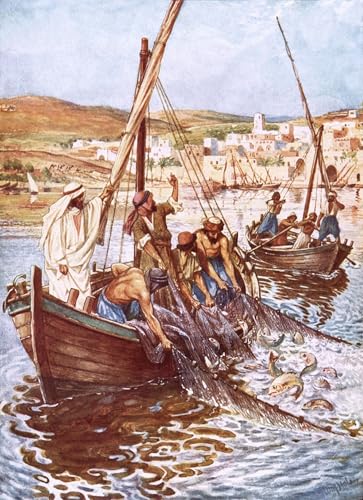Tableau toile Poissons William Brassey Hole SERENDIPITP 60x90cm