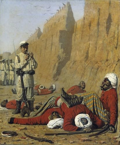 Impressions d'art mural Il Vinto Vasily Vereshchagin poster décoration chambre vintage 60x90