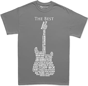 Guitar Legends 1959 American Standard T-Shirt - Mens Guitar T-Shirt - Rock Band Concert Tee