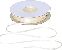 Vista 168 de YAMA Cinta de satén de doble cara, 7/8 pulgadas, 25 yardas para envolver regalos, color rosa