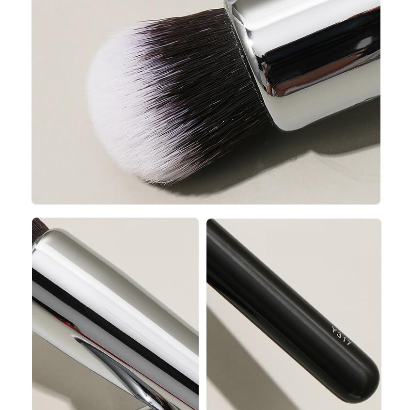 1PC Fix Plus Concealer Brush Makeup Brush, Large Area Concealing Makeup Brush Conceals Pimple Dark Spot Easily