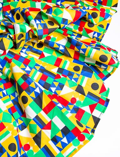 Image of SHENBOLEN African Print Floral Maxi Dresses Kente Casual Long Dress