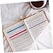 BUTIFULSIC 15 Sets Reading Highlighter Strips Dry Erase Markers Chisel Tip Highlighter Stickers for Notebook Tabs Stick Note Tabs