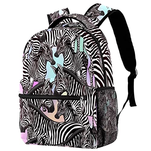 Sac à dos de voyage avec porte-bouteille turquoise Medium pour ordinateur et loisirs