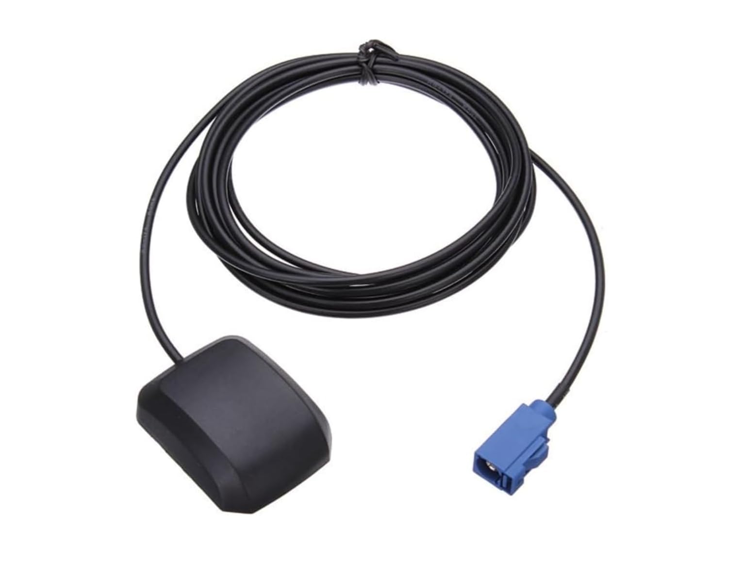 Antenna GPS Attiva 1,5 Metri Fakra C Blu per Auto Volkswagen VW Ford Audi MFD2 RNS2 RNS-E