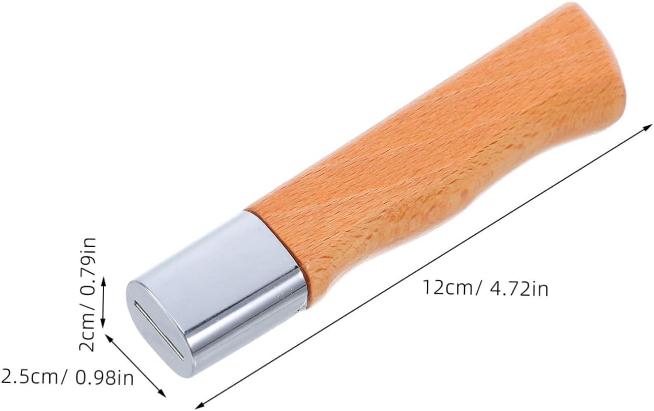 TIDTALEO Knife Handle Replacement Wooden Cutter Grip for Kitchen Use Easy Installation Solid Comfortable Non- Grip Upgrade Your Kitchen Knives Effortlessly